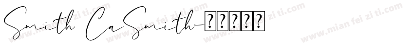 Smith CaSmith字体转换